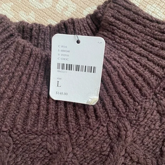 Free People Brown Sweater NWT - Picture 4 of 4